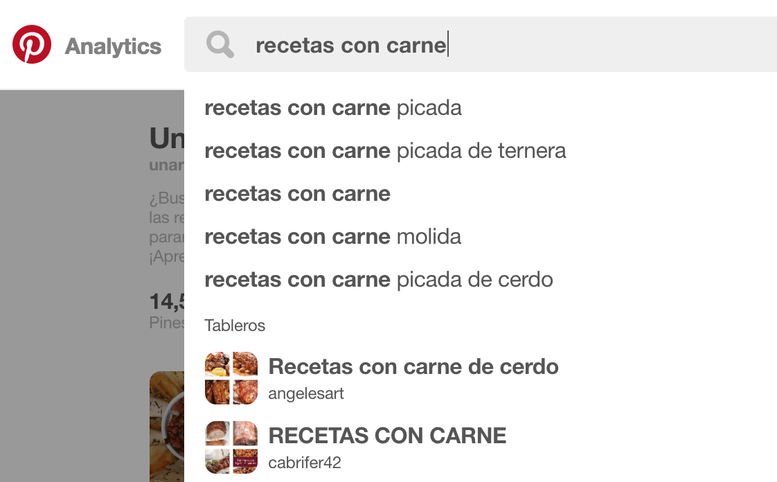 SEO en Pinterest