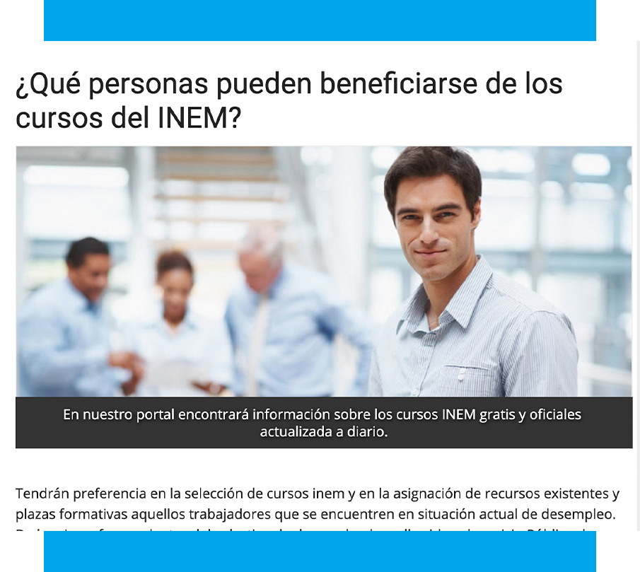 Cursos Inem Web