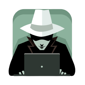 hombre con sombrero blanco que representa a un seo haciendo white hat